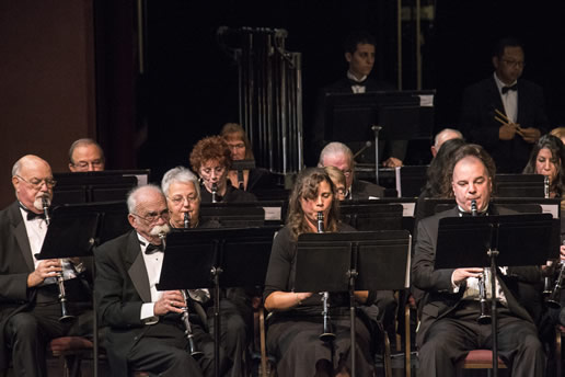 Clarinet section
