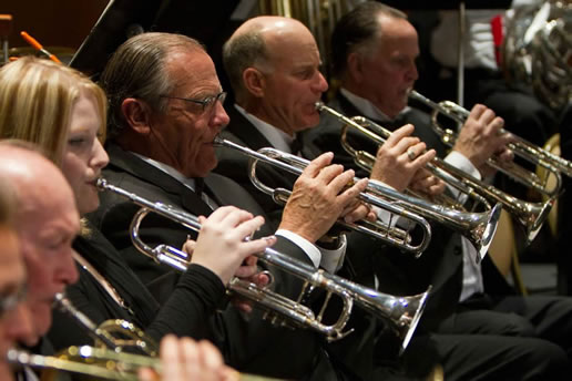 Trumpet section